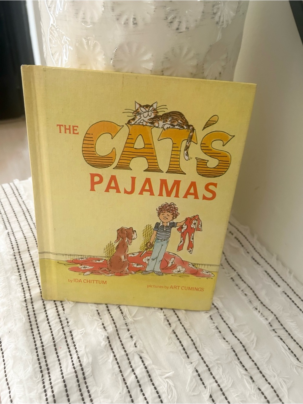 Vintage 1980 The Cat's Pajamas Kids Hardcover Book by Ida Chittum